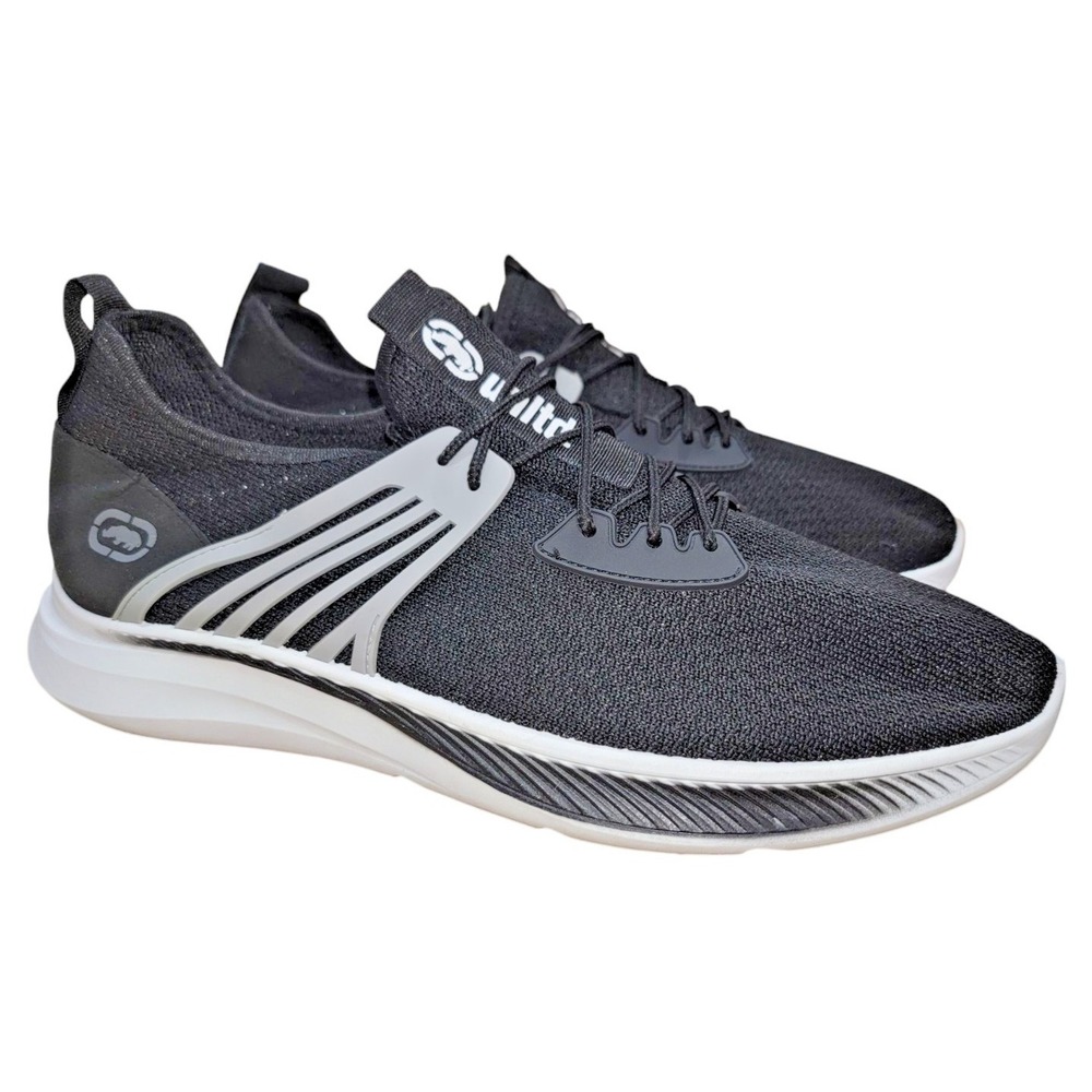 Ecko Unltd‎ Knit Fly Athletic Low Top Sneakers Men's Black Size 13 Running Shoes